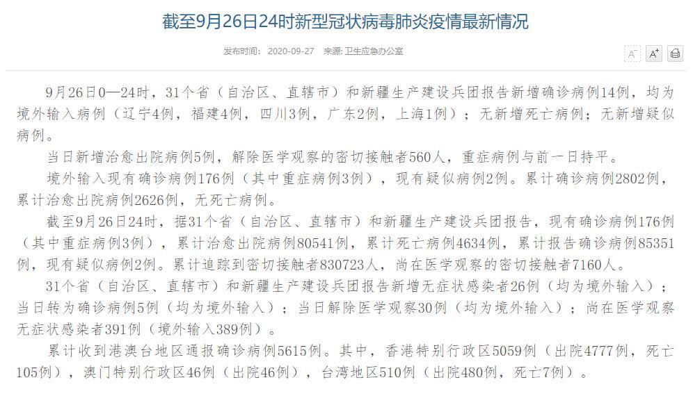 【多地新增确诊14例均为境外输入_新增境外输入确诊47例】