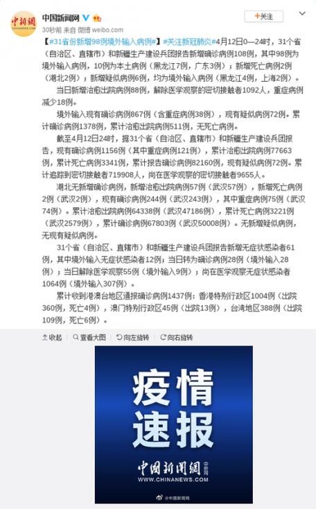31个省份新增1例均为境外输入_31省份新增17例境外输入
