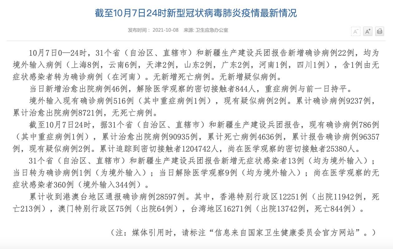 【31个省份增22例境外输入,31省份增37例确诊 均为境外输入】