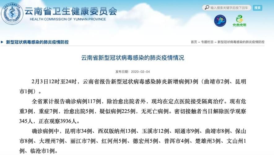 云南曲靖今冬新增8例涉10省输入病例_云南曲靖新增本土