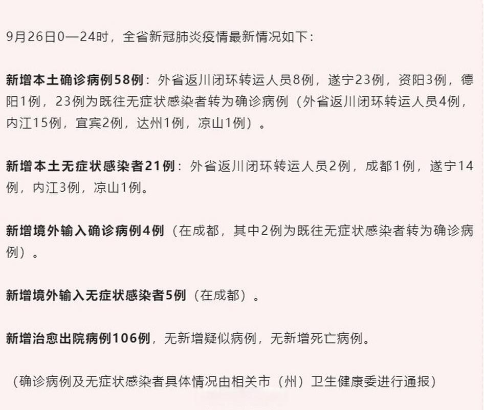 【31个省份近期新增26例核酸阳性,31个省新增21例】