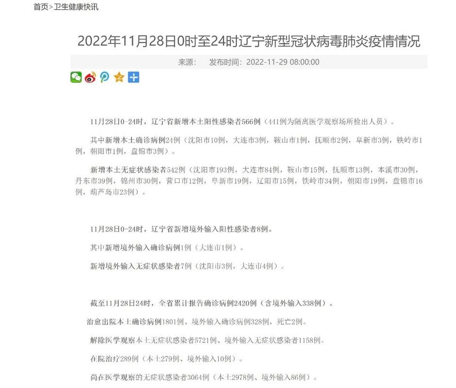 辽宁沈阳新民通报11例境外输入详情_辽宁沈阳新民疫情最新消息