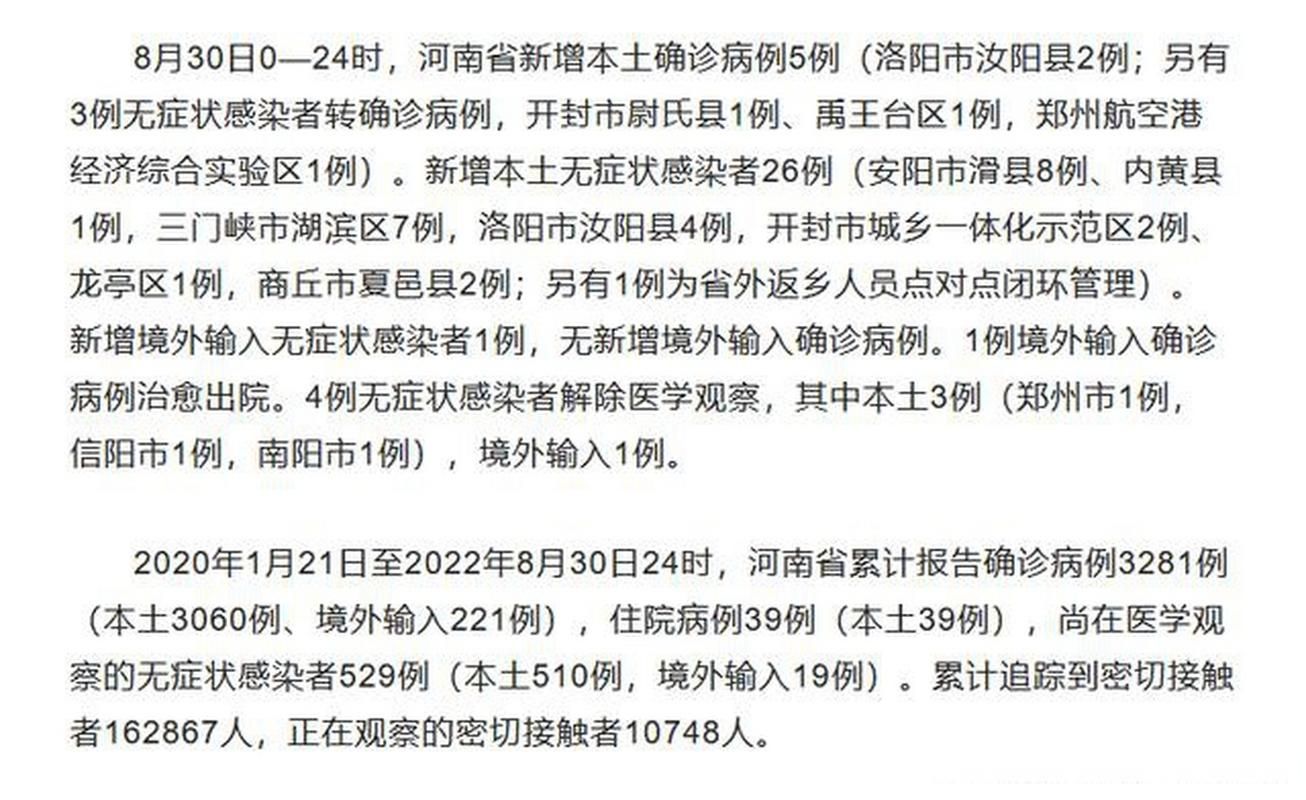 多地新增5例确诊其中本土26例/31省新增本土24例确诊7例无症状