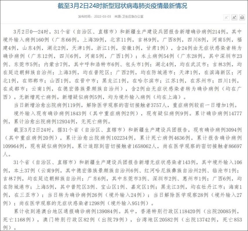  今日疫情31省份新增情况:今日个省新增疫情