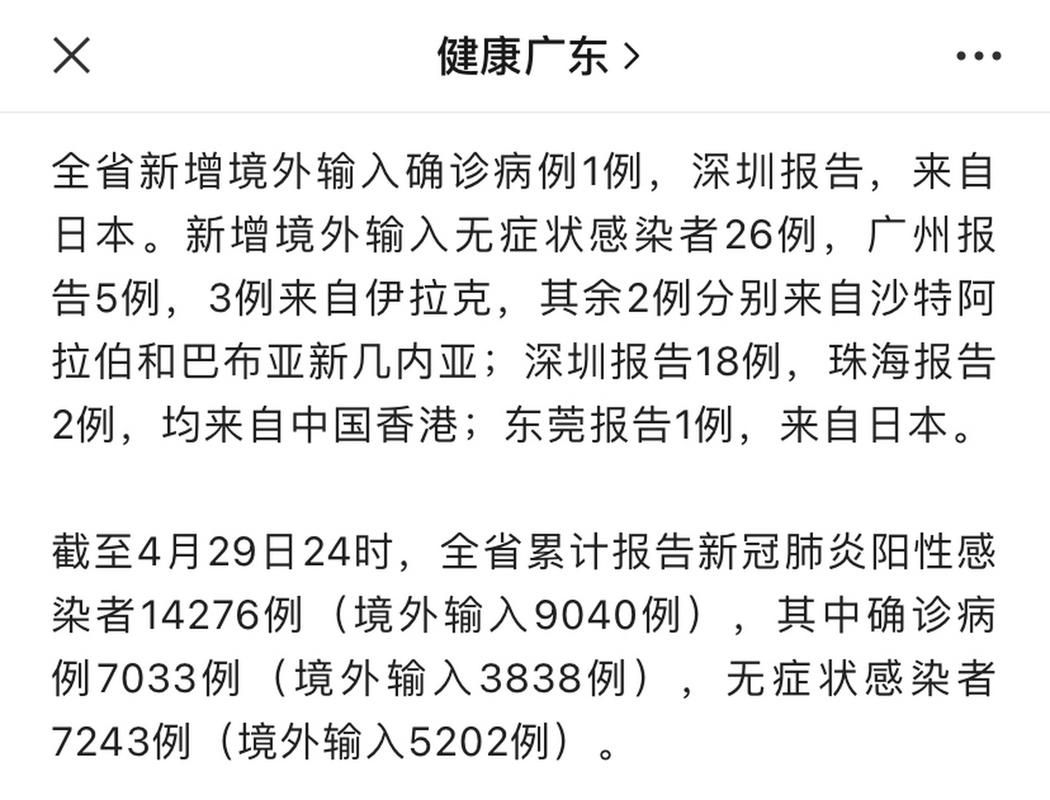 31省区市昨日新增29例核酸阳性/31个省昨天新增确诊