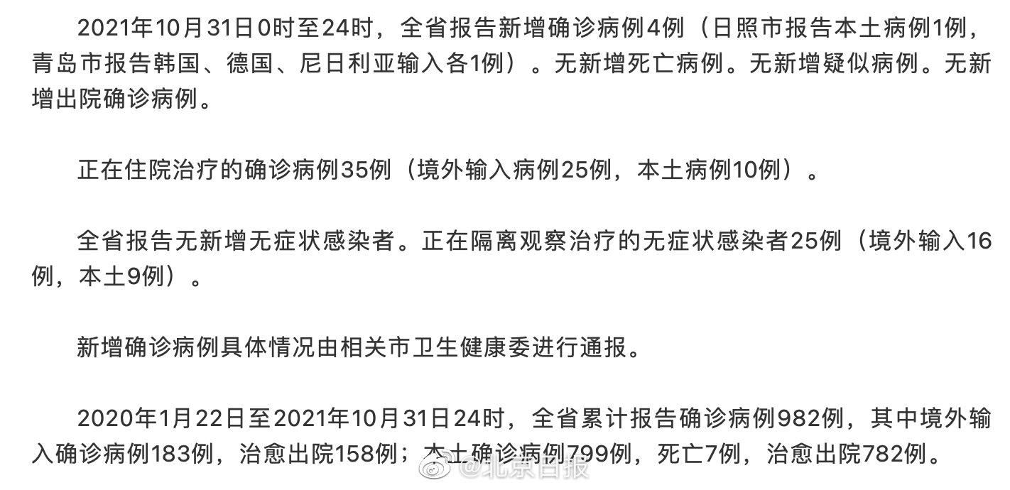 山东日照最新疫情情况通报_山东日照疫情最新消息2020