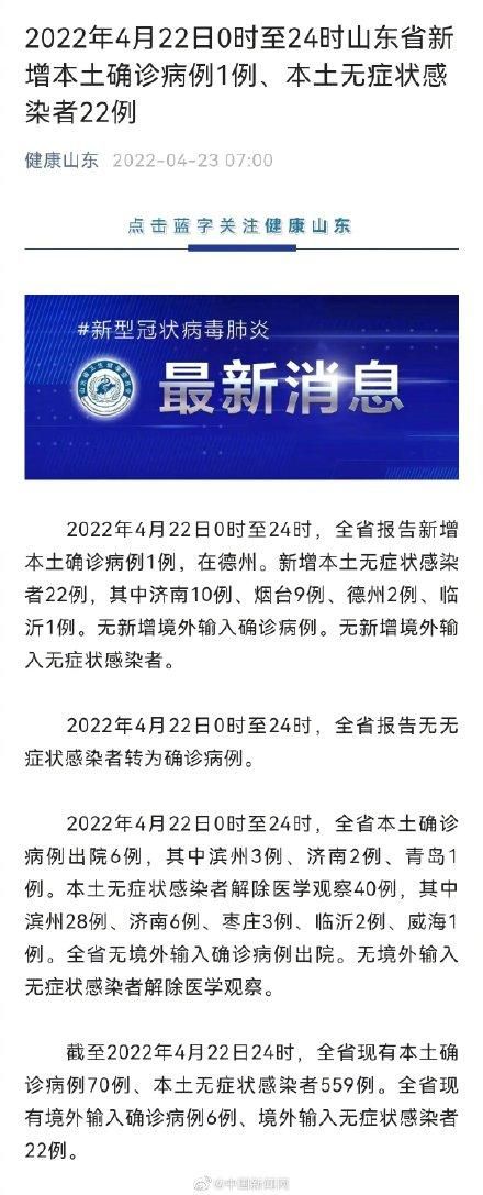  31省区市新增22例无症状感染者涉26省:31省份新增1例本土无症状