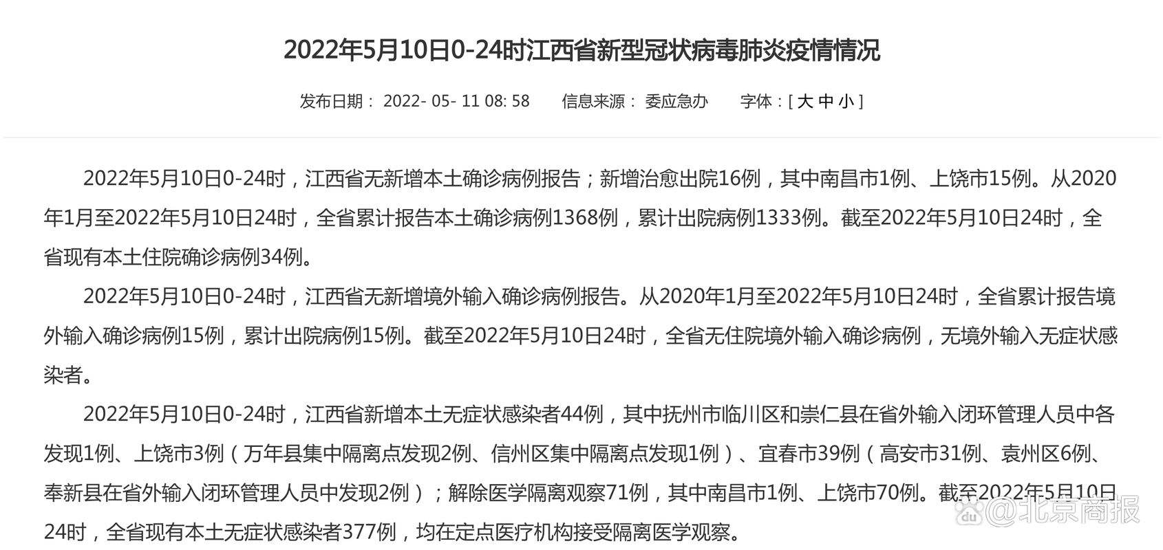 江西省抚州市最新疫情临床/江西抚州疫情管控