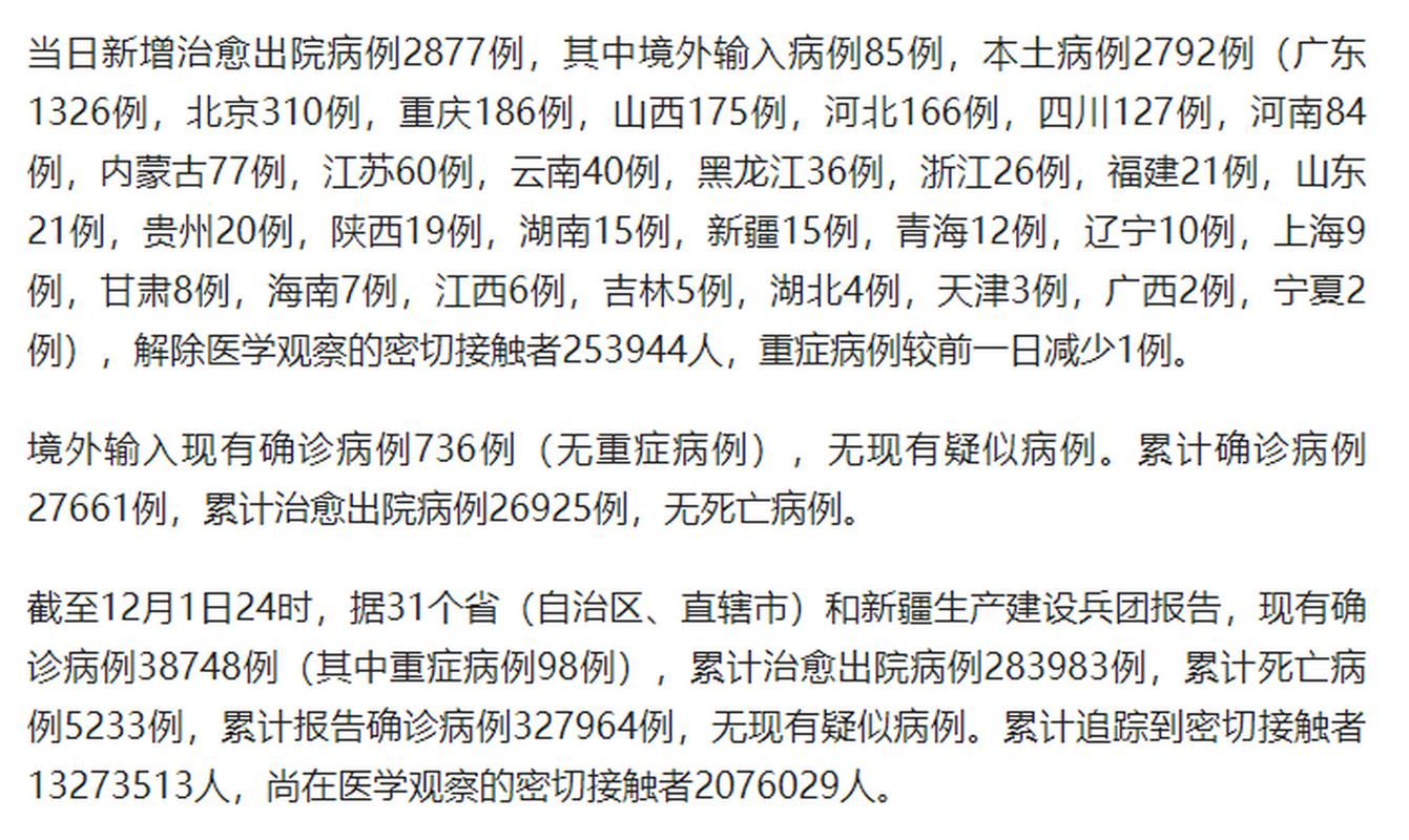 【昨日疫情全国新增情况_昨日疫情全国新增情况如何】
