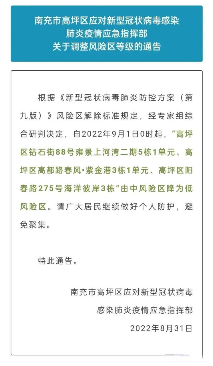 解读高坪区疫情最新消息(高坪区疫情指挥部)