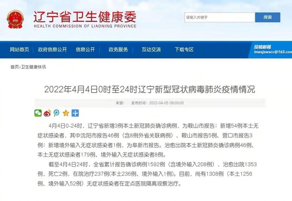 辽宁省鞍山市最新疫情情况通报(辽宁省鞍山市疫情最新消息19号有最新消息)