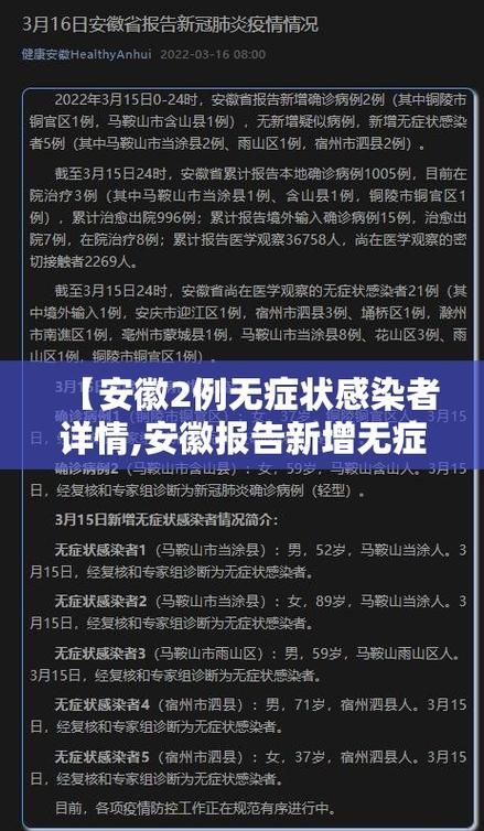 【31省份新增无症状感染者5例_31省区市新增本土无症状104例】