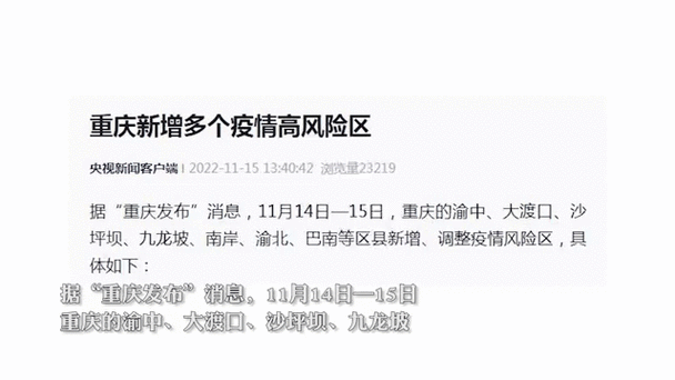 【重庆合川区疫情风险地区划分,重庆市合川区是否发生疫情】