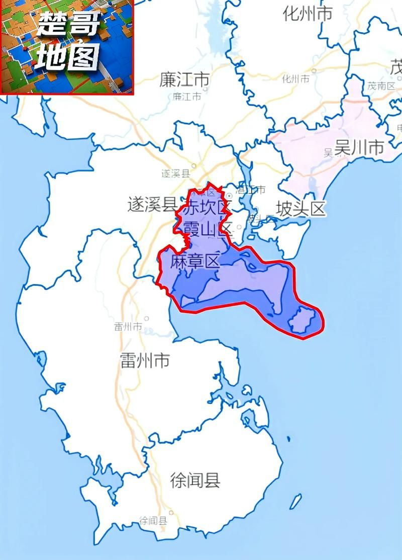 广东省湛江市麻章区最新疫情关注(广东湛江麻章区全景图)