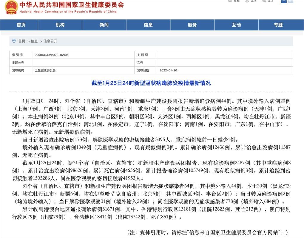 昨日疫情31省份新增情况/31省市昨日新增226 1492