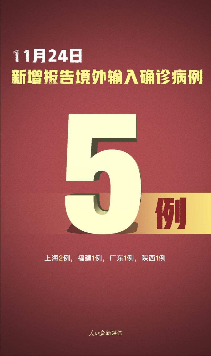 【全国新增6例均为境外输入,新增境外输入病例】