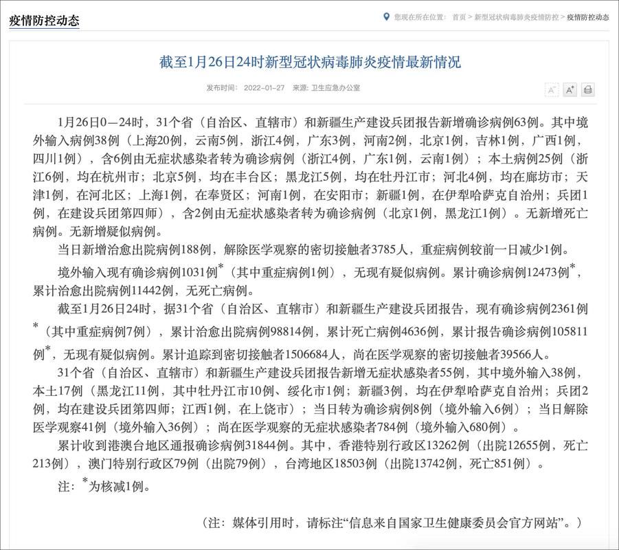 昨日疫情31个省份新增情况/昨日疫情31个省份新增情况最新消息