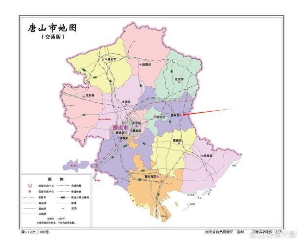 河北省唐山市唐山市汉沽管理区疫情分布图最新/唐山汉沽北京地理位置图
