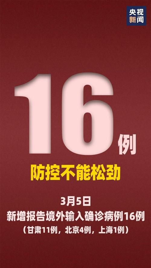 多地增16例境外输入/2020年境外输入病例