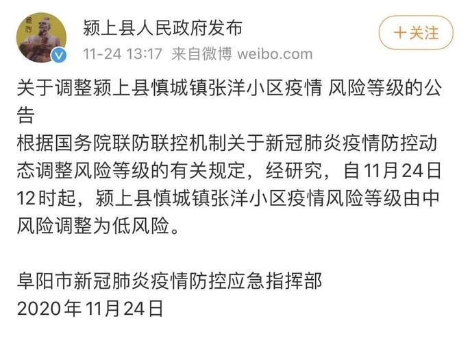 【颍上县疫情严重吗,颍上发布】