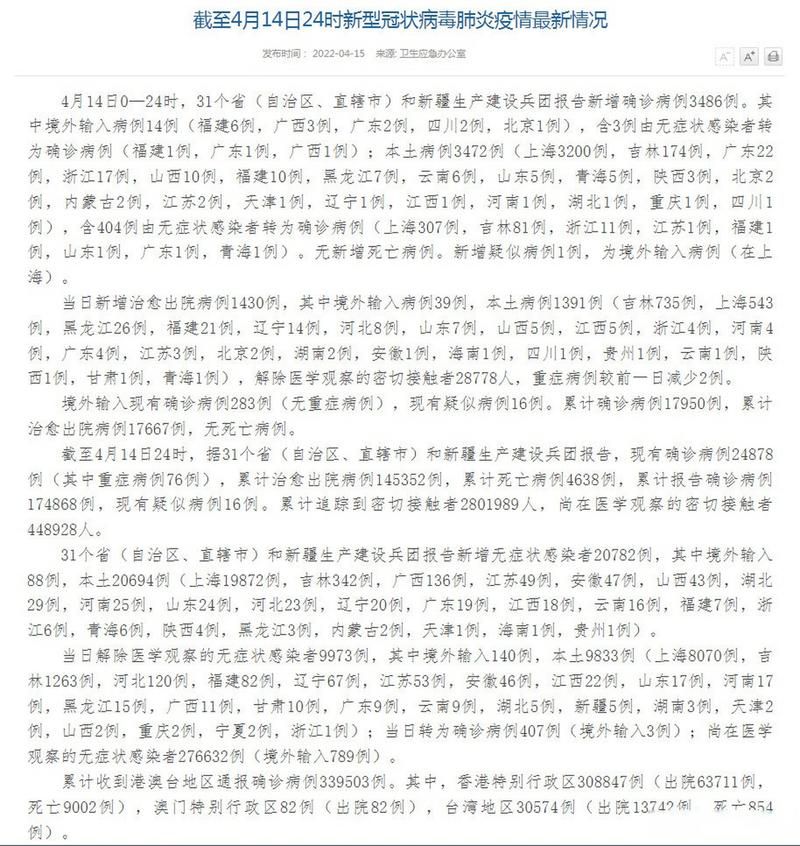 【昨日疫情有望昨日结束,昨日确诊增3472例】