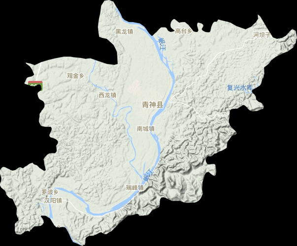  青神县疫情分布图最新:青神县地图全图