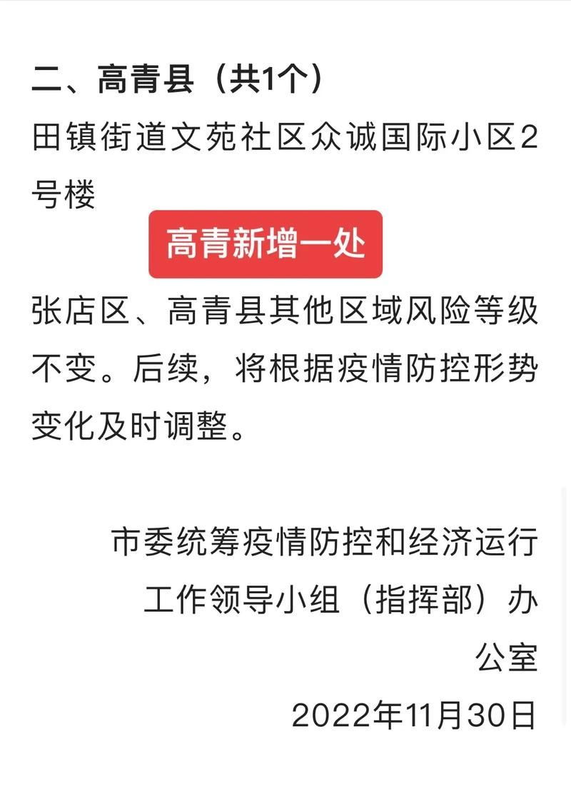山东淄博高青县最新疫情关注_淄博高青县今天预报