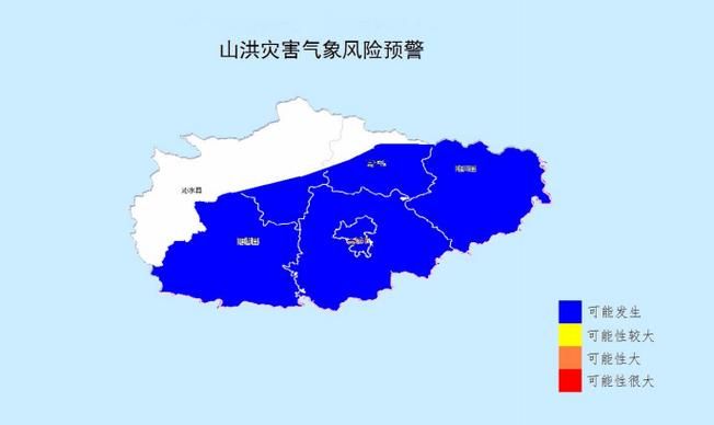 长兴县算是疫情风险地区吗/长兴县发布山洪灾害气象风险预警