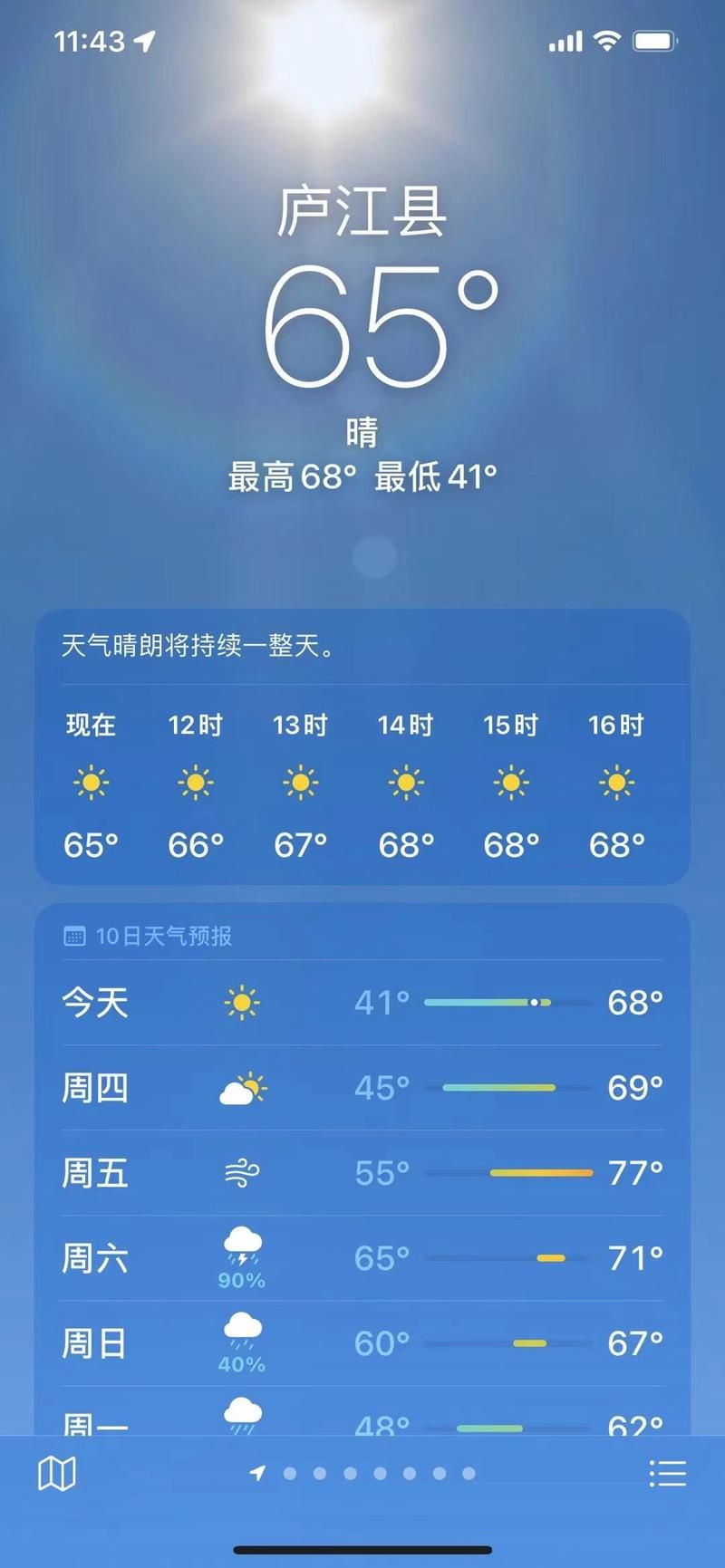 疫情最新报告安徽省合肥市庐江县新闻/安徽省合肥市庐江县最近三天天气预报