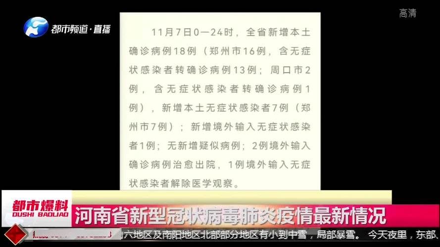  今日疫情全国新增情况:今日河南疫情