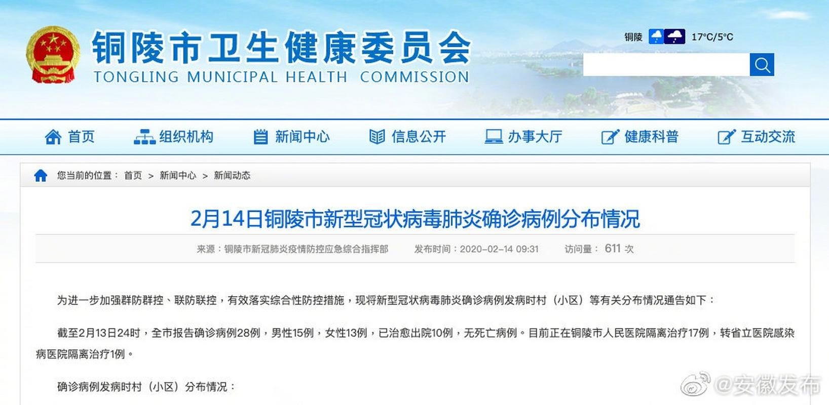 铜陵市近1天新增27例涉1省输入病例(铜陵2026最新消息今天)