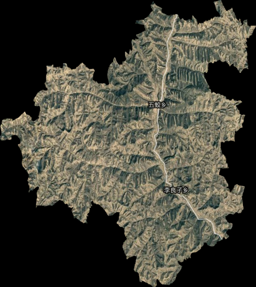 疫情分布图最新华池县/华池县行政地图全图